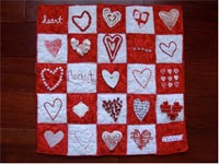Heart Quilt Example